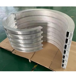 Profilé en aluminium courbé extensible 3D architectural pour rampe d'<span class=keywords><strong>escalier</strong></span> en colimaçon - Product Image 4