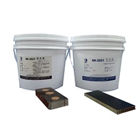 Colle époxy pour aluminium, épaisseur du film alvéolaire 0,08 mm