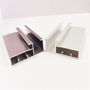 Profilo rettangolare di alluminio del governo da cucina dell'estrusione della sezione di alluminio di profilo dell'estrusione della spazzola di 6063 SS su ordinazione - Product Image 3