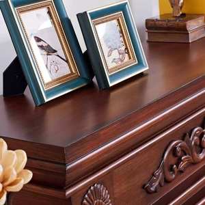 <span class=keywords><strong>Chimenea</strong></span> <span class=keywords><strong>Francesa</strong></span> de Madera Maciza con Llama Simulada Blanca y Calefacción Eléctrica para Hogar, Villa, Hotel, Estilo Europeo, Decoración para Sala de Estar - Product Image 4