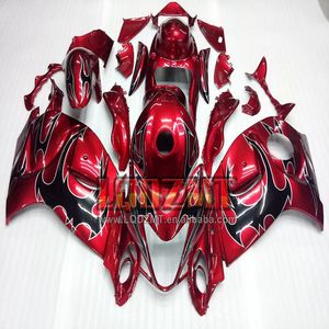 GSXR1300 Pour SUZUKI <span class=keywords><strong>Hayabusa</strong></span> 2008 <span class=keywords><strong>2009</strong></span> 2010 2011 2012 2013 151No.307 rouge bonbon GSXR 1300 2014 2015 2016 2017 2018 2020 Carénage - Product Image 3