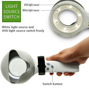 Lampu kayu portabel untuk Diagnosis dermatologi KN-9000C kayu <span class=keywords><strong>UVA</strong></span> untuk Diagnosis Vitiligo <span class=keywords><strong>Psoriasis</strong></span> - Product Image 3