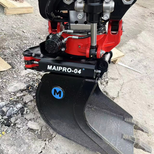 DHG Rotador Inclinable de 5-9 Toneladas con Enganche Rápido para Miniexcavadora Q355B, Material con Inclinación de 180 Grados, Barra de Trabajo de 210 mm, Pasador de 45-50 mm - Product Image 5