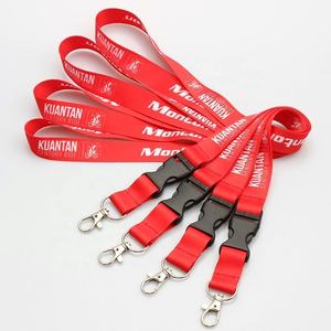 ผลิตภัณฑ์โพลีเอสเตอร์พิมพ์ลายดิจิทัลโลโก้ออฟเซ็ตแบบดิจิทัลสายคล้องคอจำนวนมากจากจีน - Product Image 2