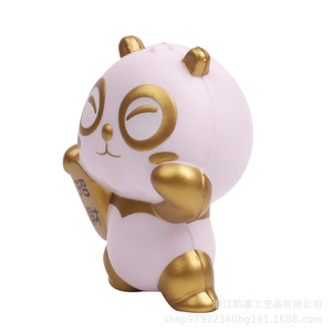 Pu Foam Panda Slow <b>Rebound</b> Stress Relief Toy Cartoon Gift Decor - Product Image 3