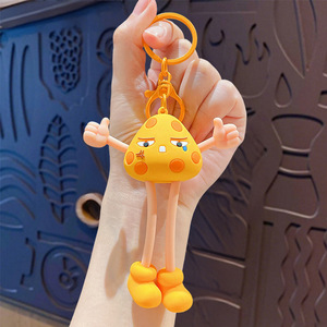 Creative Stretchable Cartoon Keychain Cute Mini Hanging Pendant Bag Charm Car Key Ring Small Gift Wholesale - Product Image 6