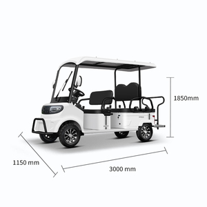 Tricycle électrique à six places M8 du fabricant d'origine, voiturette <span class=keywords><strong>de</strong></span> golf à quatre roues, gros moteur, certifié CE, vitesse <span class=keywords><strong>de</strong></span> 30-50 km/h, autonomie <span class=keywords><strong>de</strong></span> 50-70 km - Product Image 5