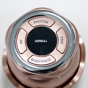 Aparato de masaje estético eléctrico marrón SUNMAS, masajeador de belleza EMS para Lifting <span class=keywords><strong>Facial</strong></span>, estiramiento de la piel, eliminación de arrugas - Product Image 6