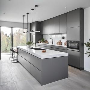 Mobile da <span class=keywords><strong>Cucina</strong></span> in Alluminio e Acciaio Inossidabile Impermeabile di Alta Qualità a Prezzo di Fabbrica, Dimensioni Personalizzabili <span class=keywords><strong>per</strong></span> la Casa - Product Image 5