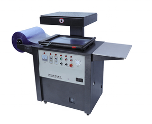 Penyegel nampan daging segar VSP, mesin kemasan kulit vakum untuk makanan beku matang nampan makanan mesin pembungkus film - Product Image 2