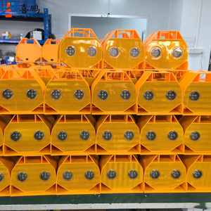 Luces de advertencia LED síncronas 4G con energía solar para barandilla de carretera, <span class=keywords><strong>seguridad</strong></span> de <span class=keywords><strong>ojo</strong></span> de gato - Product Image 6