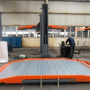 Elevador de Estacionamiento Vertical de Una Columna con Plataforma Galvanizada Wavaplate, Capacidad de Elevación de 3.5t, Certificado CE - Product Image 4