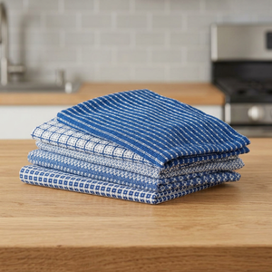 Square Microfiber Woven Quick-Dry Water Absorbent Dry Clean Eco-Friendly <b>Kitchen</b> <b>Towels</b> OEM ODM Private Label Wholesale Bulk - Product Image 1