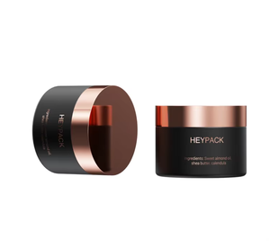 Heypack บรรจุภัณฑ์ขวดครีมเครื่องสำอาง50กรัมสีโรสโกลด์ - Product Image 2