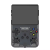 Console de Jeu Portable R36S Écran IPS 3,5 Pouces Système Linux Open Source Cadeau de Noël Type GameBoy 20000 Jeux
