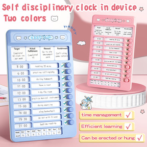 2025 vente chaude vacances Plan d'étude <span class=keywords><strong>livre</strong></span> remplacer le calendrier de base routine quotidienne des enfants organiser la planification papeterie fournitures de bureau - Product Image 4