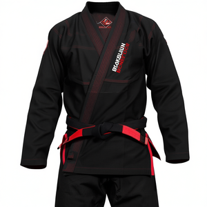 Uniforme de Práctica Profesional de Jiu Jitsu Brasileño de Algodón de Primera Calidad Personalizado con Logotipo Personalizado, Kimono de BJJ Personalizado - Product Image 1