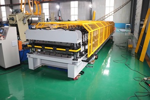 ZTRFM工場メーカーAGPBR複数プロファイル用2層ロール成形機アメリカンタイプ - Product Image 3