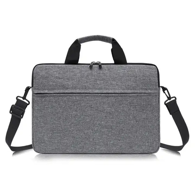 Leather Laptop Sleeve 15/15.6/16 Inch Slim Durable Business Handle Bag for MacBook Pro for Dell