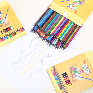 Vente en gros 12/18/24/36/48 HB Hexagonal Pcs <span class=keywords><strong>Kawaii</strong></span> Crayons de couleur Ensemble Vente à chaud Étudiants Enfants <span class=keywords><strong>Dessin</strong></span> Doodling Bois crayon - Product Image 2