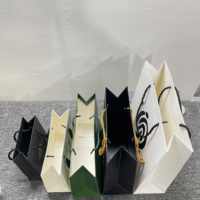Sac en papier personnalisé avec logo imprimé pour emballages cadeaux, sac en papier kraft