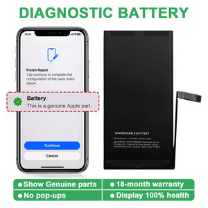 אחריות ל-18 חודשים סוללה מקורית לאייפון <span class=keywords><strong>14</strong></span> פלוס סוללה לאייפון סוללות לאבחון - Product Image 1