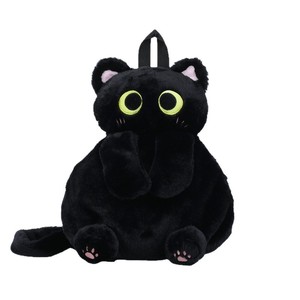Cross-border new arrivalcute <b>cat</b> stuffed <b>backpack</b> cartoon super popular black <b>cat</b> elegantgirl heartcute <b>backpack</b> wholesale - Product Image 6