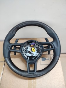 Pour Porsche <span class=keywords><strong>911</strong></span> 997 Carrera S 4 4S Turbo GT2 RS Gts Speedster <span class=keywords><strong>Sport</strong></span> <span class=keywords><strong>Classic</strong></span> 2004 à 2012 Volant en cuir - Product Image 2