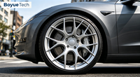Jantes en alliage forgé monobloc argentées à rayons multiples de 16 à 24 pouces 5x108 5x112 5x114.3 5x115 5x120 5x130 pour voitures de sport de luxe