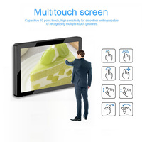 Écran d'affichage numérique tactile extérieur 55 65 pouces, étanche IP65, écran LCD publicitaire mural commercial