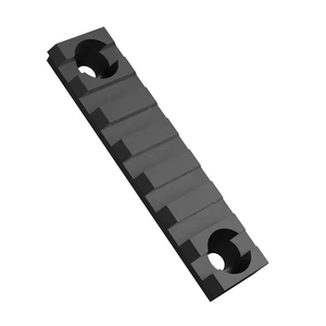 Nouveau panneau de couverture d'interface de rail en aluminium à dégagement rapide, personnalisé en usine, 2026, base de protection à profil bas avec rail universel de 20 mm - Product Image 2