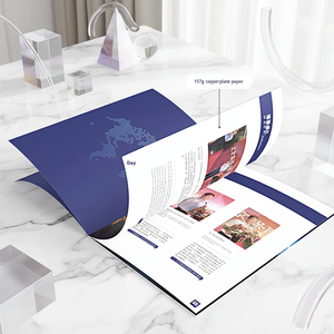 Pabrik Percetakan Brosur Sampul Keras Kustom Percetakan Portofolio Buku Pendidikan Dini Penataan Teks Penjilidan Buku Komik Emas/Perak - Product Image 1