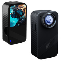 Nkiwi True 4K Numérique Action Sport Caméra Zoom IP68 20m Étanche Anti-Shake Grand Angle 60fps Vision Nocturne 50G Pouce WiFi