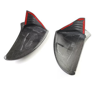 Coque de rétroviseur en carbone sec de haute qualité, coque de rétroviseur, pièces de carrosserie de voiture, modification adaptée à Lexus RC - Product Image 5