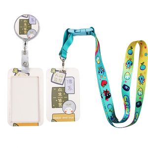 Custom YUSEN Y122 Casual Portable Designer Personalized Fabric <b>Lanyards</b> with Badge Reel and ID Card <b>Polyester</b> Material Logo - Product Image 3