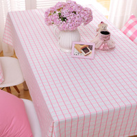 Nappe en toile imprimée térylène rectangulaire moderne Serviette à carreaux Nappe à thé pour hôtel ou maison Tissu tissé