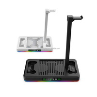 Support de charge multifonctionnel TYX-3615 pour console de jeu Xbox Series S / XSX, support de refroidissement avec chargeur double pour manette