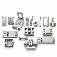 Pièces métalliques anodisées sablées, support de montage pour boîtier électronique de précision, cadre en alliage d'aluminium usiné sur mesure par CNC