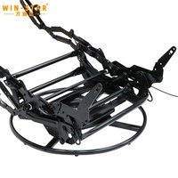 Cadre de chaise meubles canapé mécanisme d'inclinaison manuel mécanisme de levage pour fauteuil de Massage mécanisme d'inclinaison manuel