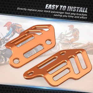 NiceCNC aluminium CNC paire moto porte-bagages sacs latéraux support d'arrimage pour KTM 790/890 Adventure R/S/rallye 2019-2022 - Product Image 5