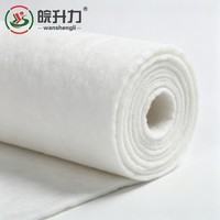 WSL Tissu géotextile flexible en filaments non tissés robustes pour la stabilisation des sols, idéal pour les barrages, les chutes d'eau et les travaux d'ingénierie anti-érosion des pentes