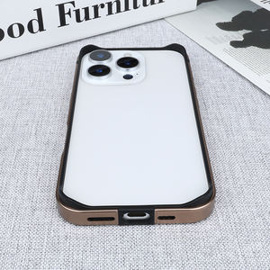 Étui en aluminium, finition métallique brossée, testé contre les chutes, étui de téléphone ultra-fin - Product Image 5