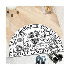 Alfombra de Cachemira Moderna y Encantadora para el Hogar, Duradera, con Estampado - Product Image 4