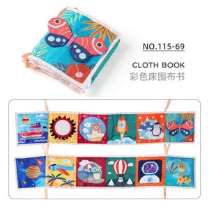 Cartes d'activités en tissu pour bébés de 3 à 24 mois et livre souple noir et blanc à contraste élevé, formes géométriques, écologique et durable pour bébés - Product Image 5