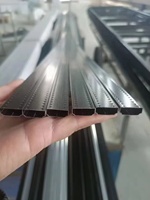 Barre d'espacement en aluminium Usunk, barre d'espacement 16A 16 mm, barre d'espacement pour verre isolant IGU, barre d'espacement pour double vitrage, barre d'espacement pour vitre de fenêtre d'hôtel