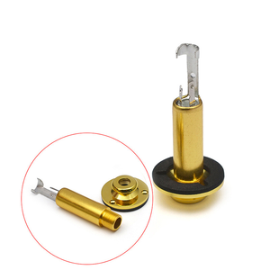 Gitarren-Bass-Tonabnehmer Endstückbuchse Gurtschnalle Klinkenausgang Anschlussloch Saiteninstrumente Teile Zubehör - Product Image 4