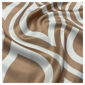 Material de Poliéster Satinado Ecológico, Suave y Liso, con Impresión Personalizada, para Prendas de Lujo y Telas de Poliéster para Ropa, Venta al Por Mayor - Product Image 3