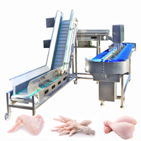 Oester Sorteervoeten Automatische Groente Fruit Kip Bijproduct Gewicht Sorteermachine
