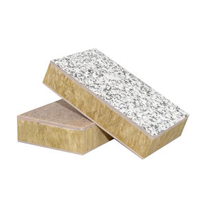 Paneles Sándwich de Aluminio con Aislamiento de Lana de Roca, PU y EPS de Alta Calidad Directo de Fábrica para Techos y Paredes, Ignífugos, Insonorizantes y Decorativos - Product Image 2