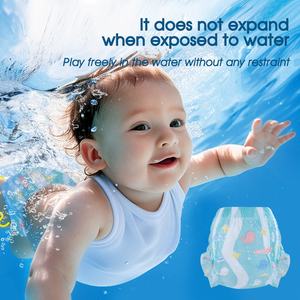 Couches de bain jetables personnalisées en vrac Couches de bain OEM étanches pour bébés Couches de bain personnalisables - Product Image 4